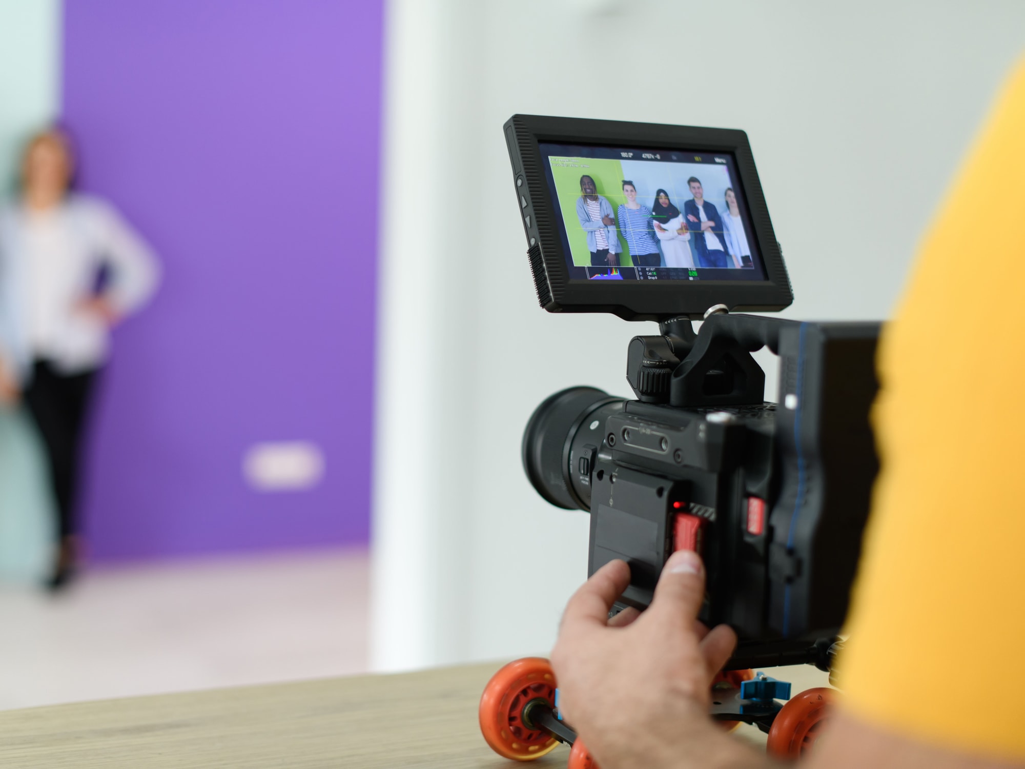 Social and short-form video — filming for online content